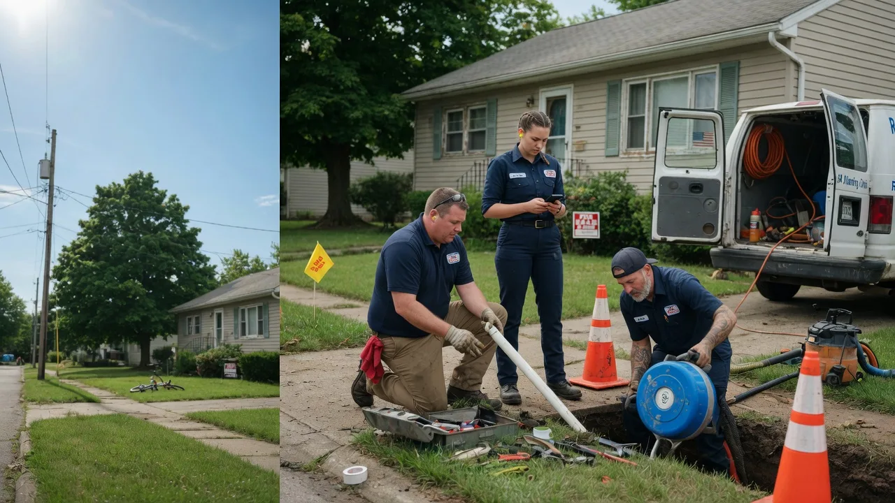 Sewer Line Repair in Kampsville, IL near me